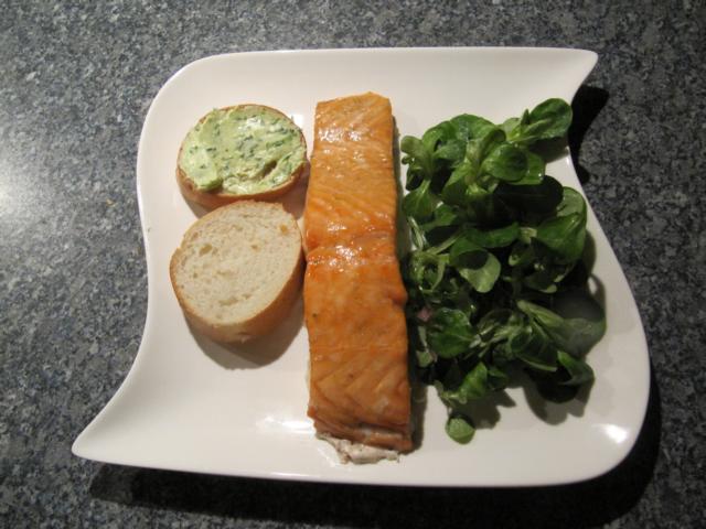 Das ganze mit etwas Mausohr auf den Teller